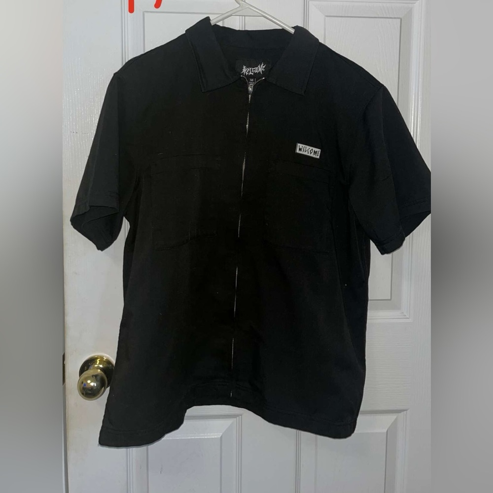 Men’s zip up short sleeve